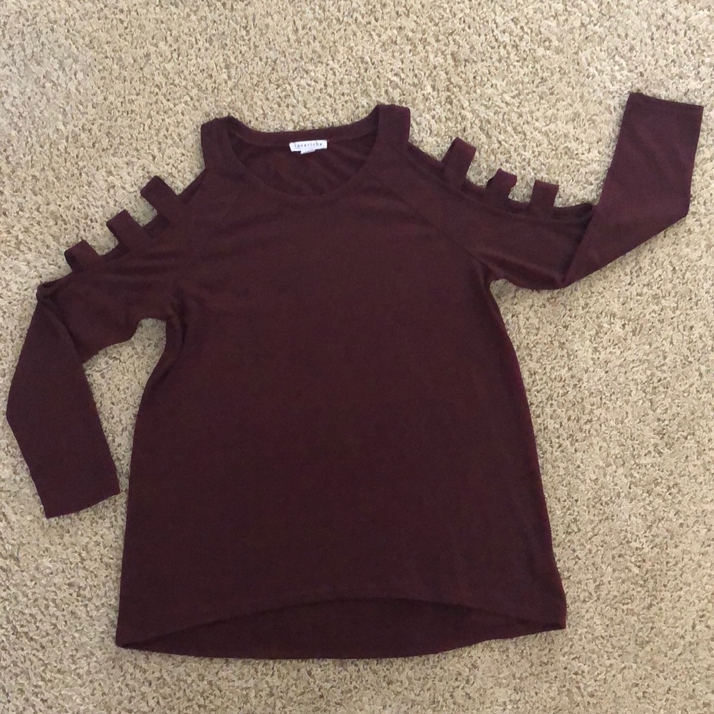 Maroon tunic